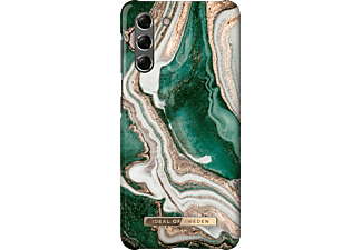 IDEAL OF SWEDEN Samsung Galaxy S21 Fashion Case Golden Jade Marble