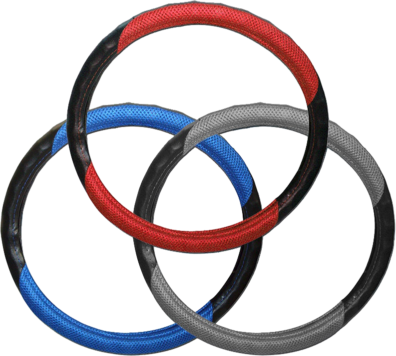 HOMASITA Kormányvédő SPORT, átmérő 37-39 cm, textil betéttel