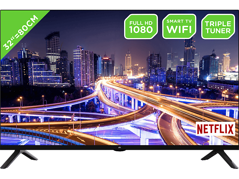 (32 TV) cm, 32852FC-TIB TV 80 / ODL OK. LED Full-HD, SMART Zoll