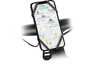 SBS MOBILE E-GO Mobilhållare i silikon för cykel eller el-scooter - Svart