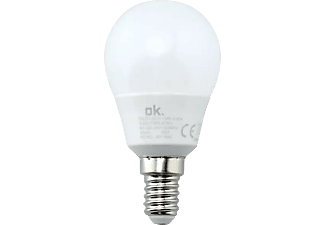 OK. OKLED-AE14-G45-5.8W 40W Varmvit LED-lampa E14 470 lumen