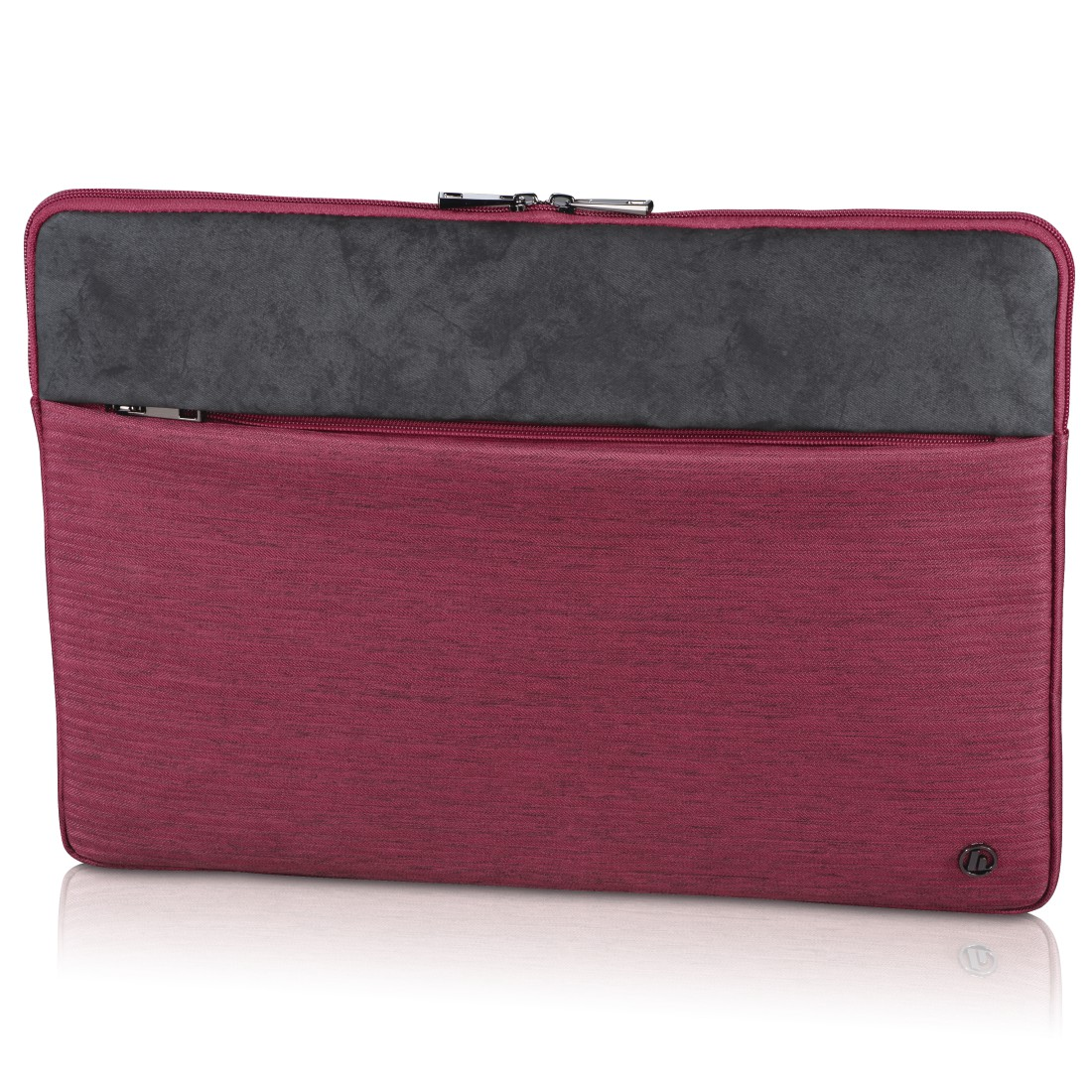 HAMA Tayrona Notebooktasche Sleeve Universal Polyurethan 15.6 (PU), Rot Polyester, für Zoll