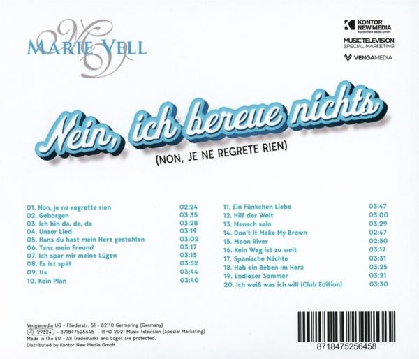 CD-Cover mit deutschem Text.