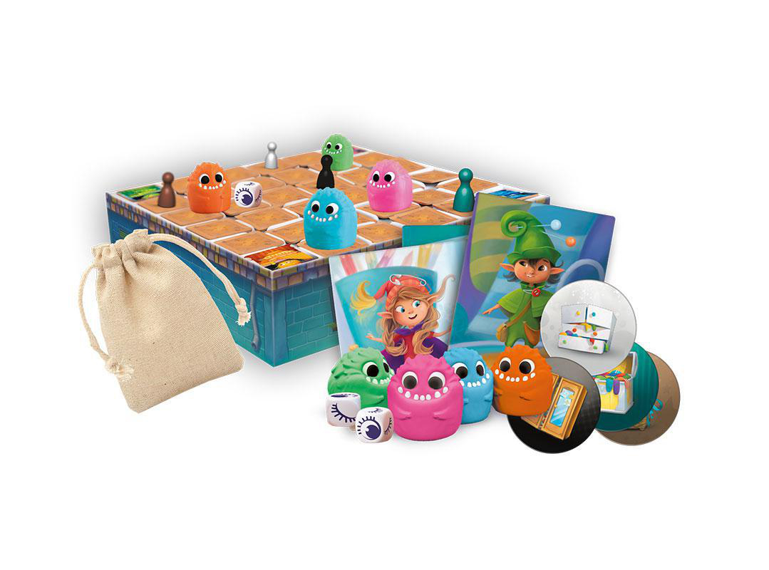 LIFESTYLE BOARDGAMES Sockenmonster Gesellschaftsspiel Mehrfarbig