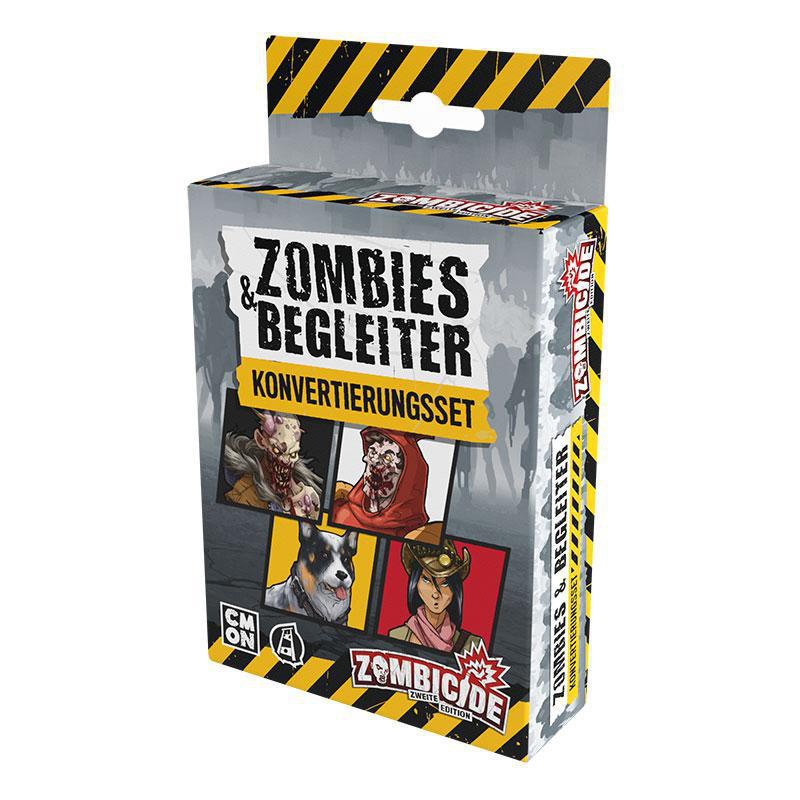 & Edition Zombicide Mehrfarbig Zombies Gesellschaftsspiel - (Konvertierungsset) CMON Begleiter 2.