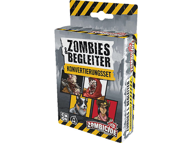 CMON Zombicide 2. Edition - Zombies & Begleiter (Konvertierungsset) Gesellschaftsspiel Mehrfarbig