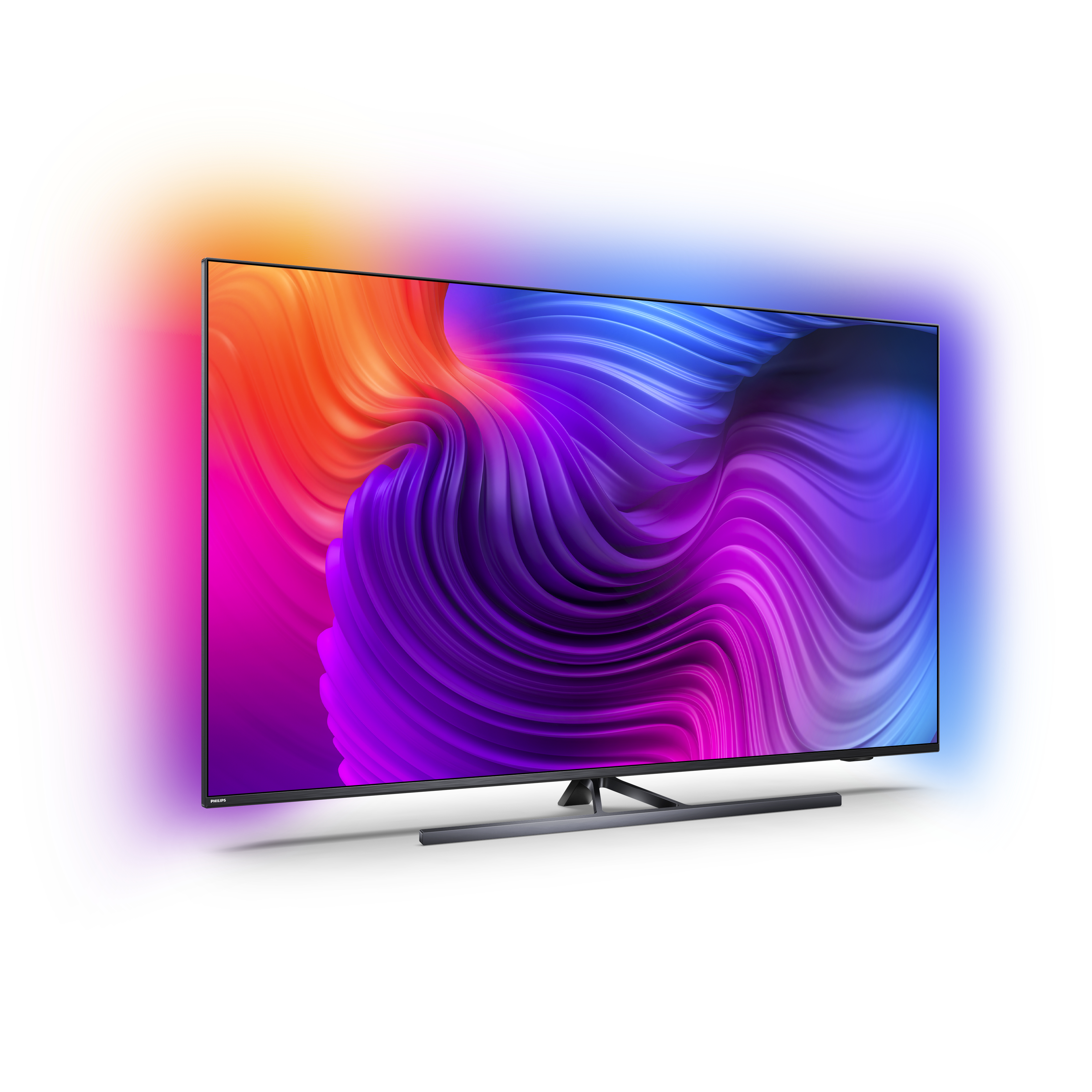 TV 50PUS8546/12 (Q)) Android Ambilight, UHD TV, PHILIPS (Flat, / 50 cm, 10 LED TV™ 4K, SMART 126 Zoll