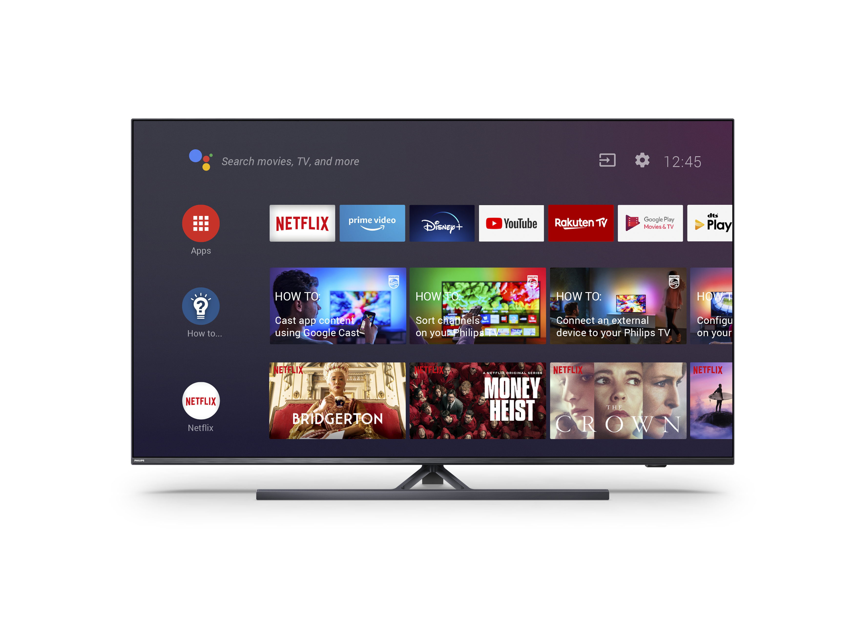 PHILIPS 58PUS8546/12 LED TV (Flat, 58 Zoll / 146 cm, UHD 4K, SMART TV, Ambilight, Android TV™ 10 (Q))
