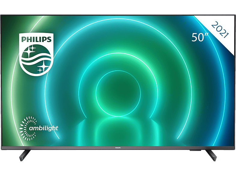 LED TV PHILIPS 50PUS7906/12 LED TV (Flat, 50 Zoll / 126 cm, UHD 4K ...