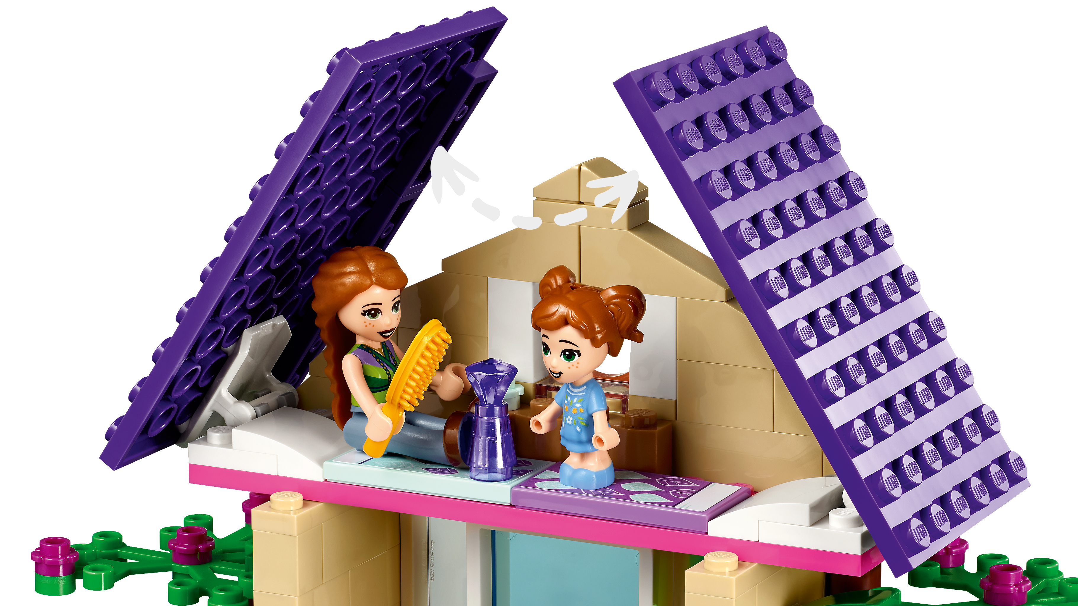 LEGO 41679 Baumhaus im Wald Bausatz, Mehrfarbig