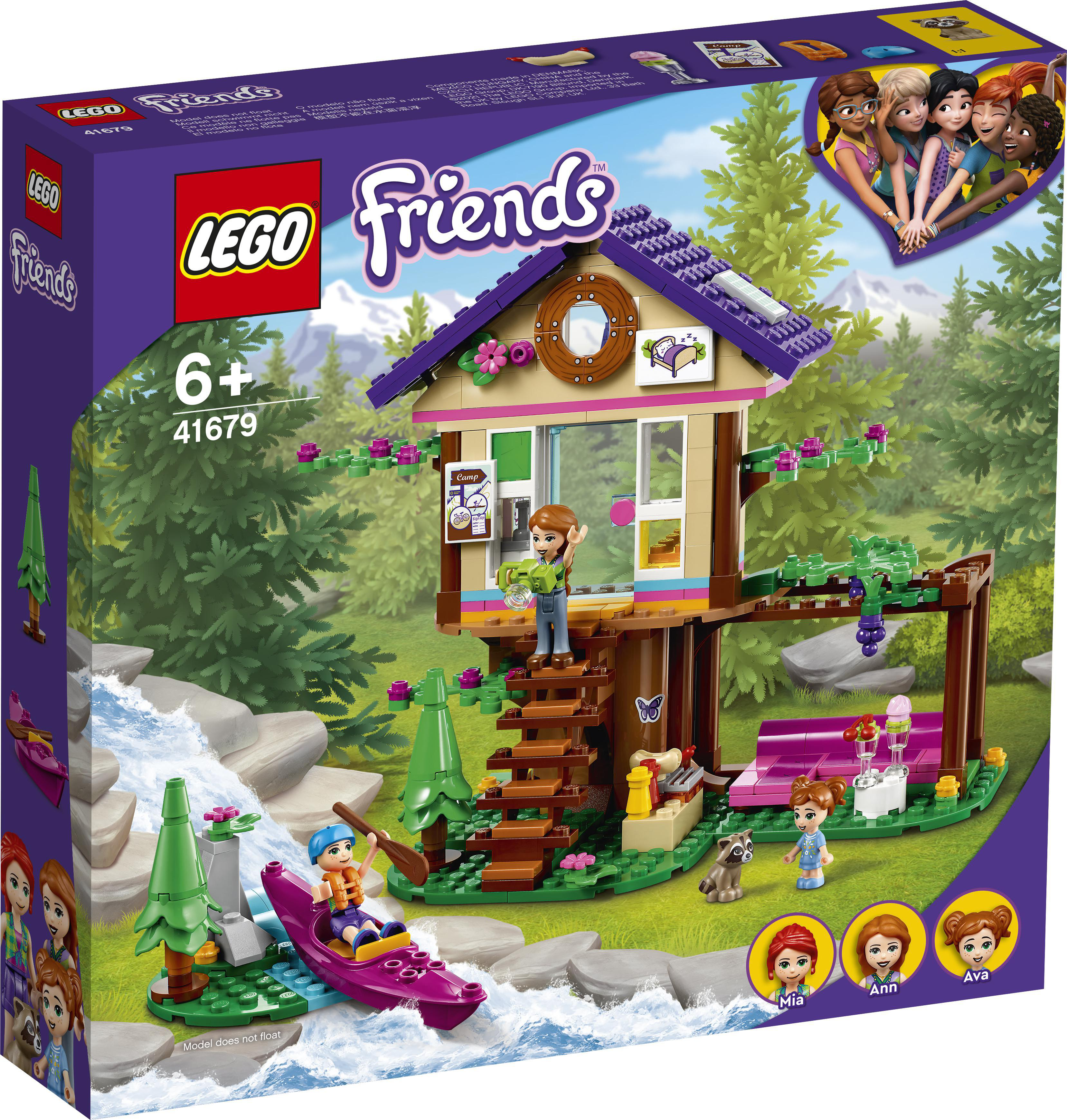 LEGO 41679 Baumhaus im Wald Bausatz, Mehrfarbig