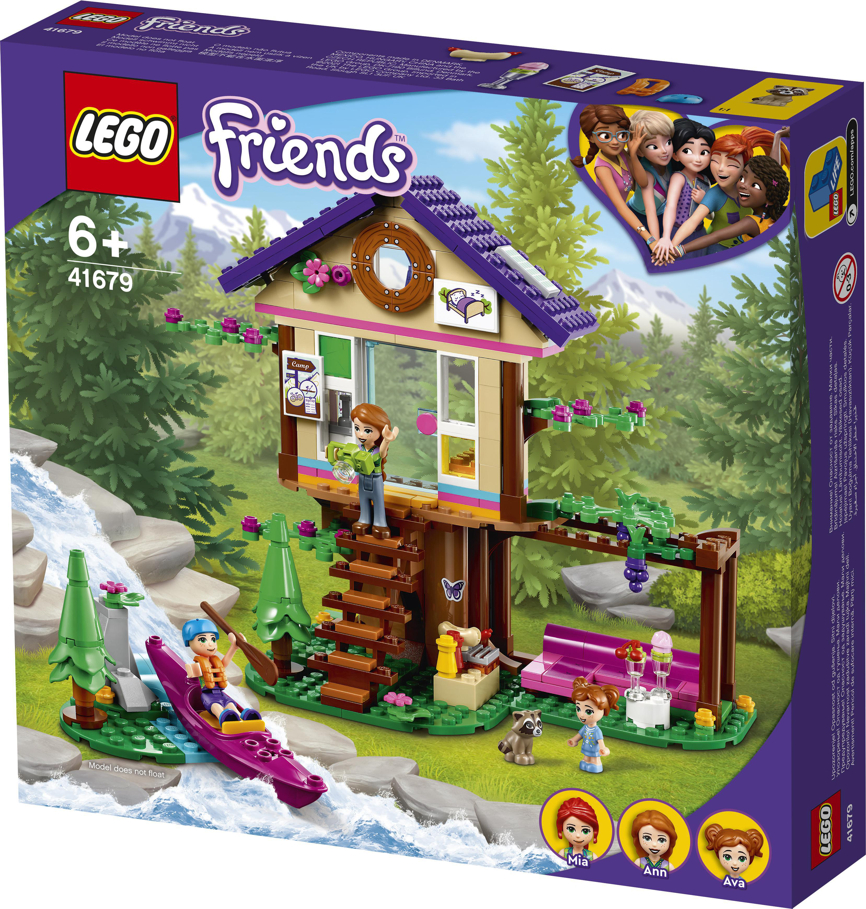 LEGO 41679 Baumhaus im Wald Bausatz, Mehrfarbig