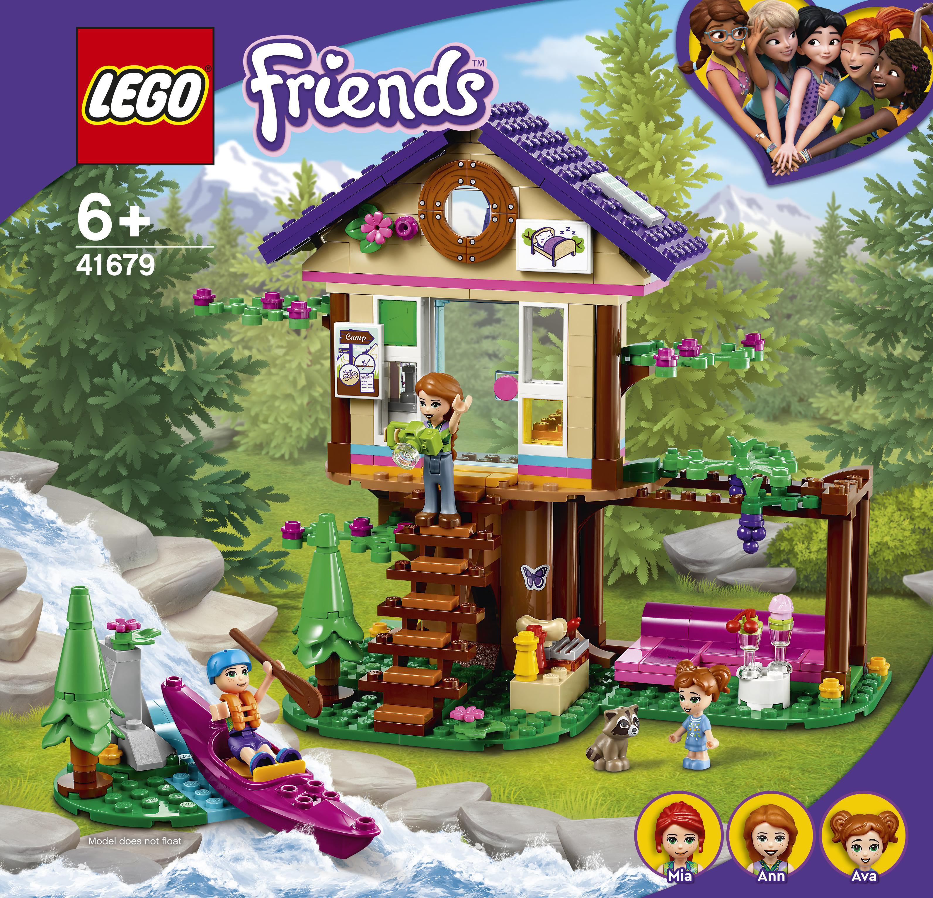 LEGO 41679 Baumhaus im Wald Bausatz, Mehrfarbig