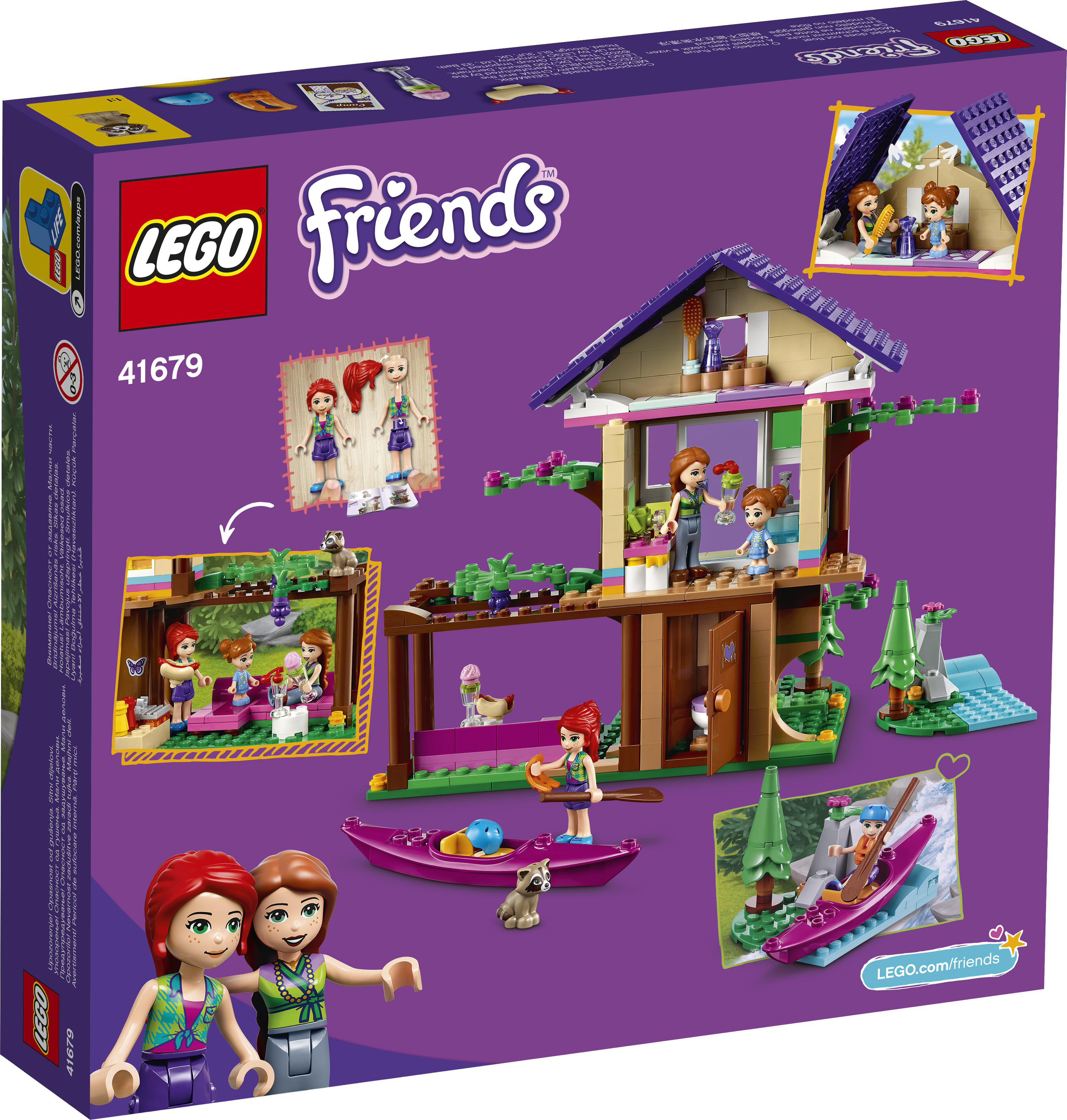 LEGO 41679 Baumhaus im Wald Bausatz, Mehrfarbig