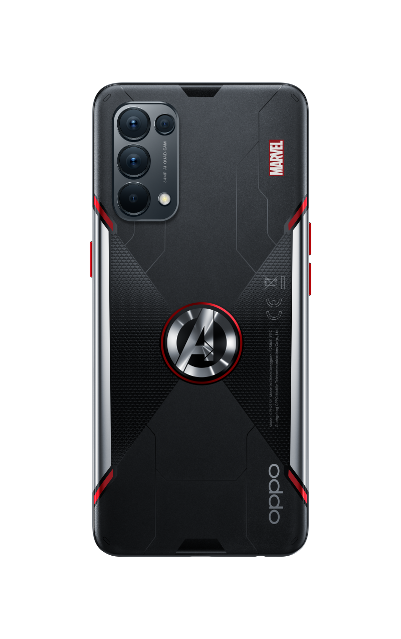 OPPO Reno 5 Marvel Edition 128GB Kuantum Siyah