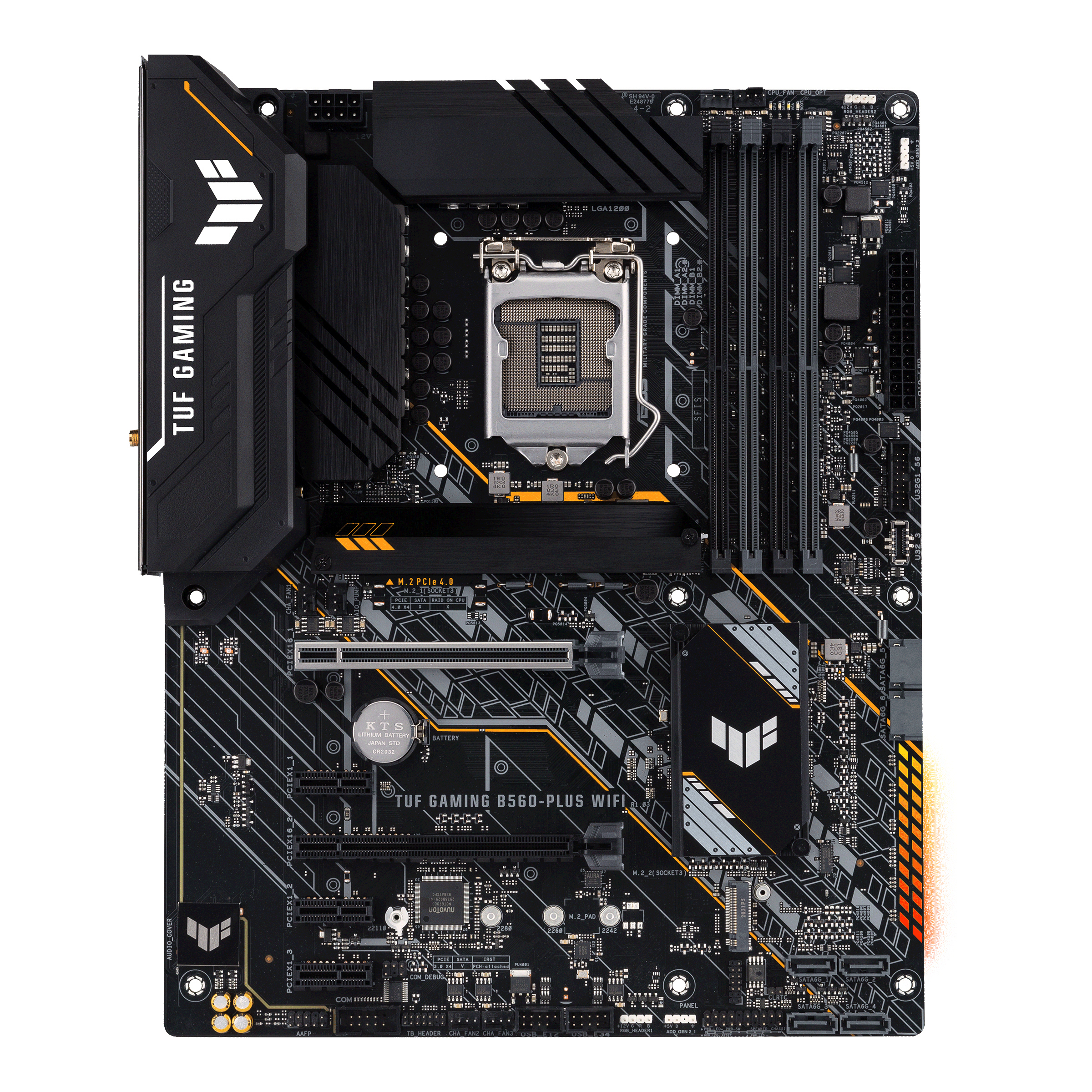 ASUS TUF GAMING B560-PLUS WIFI Mainboard Schwarz