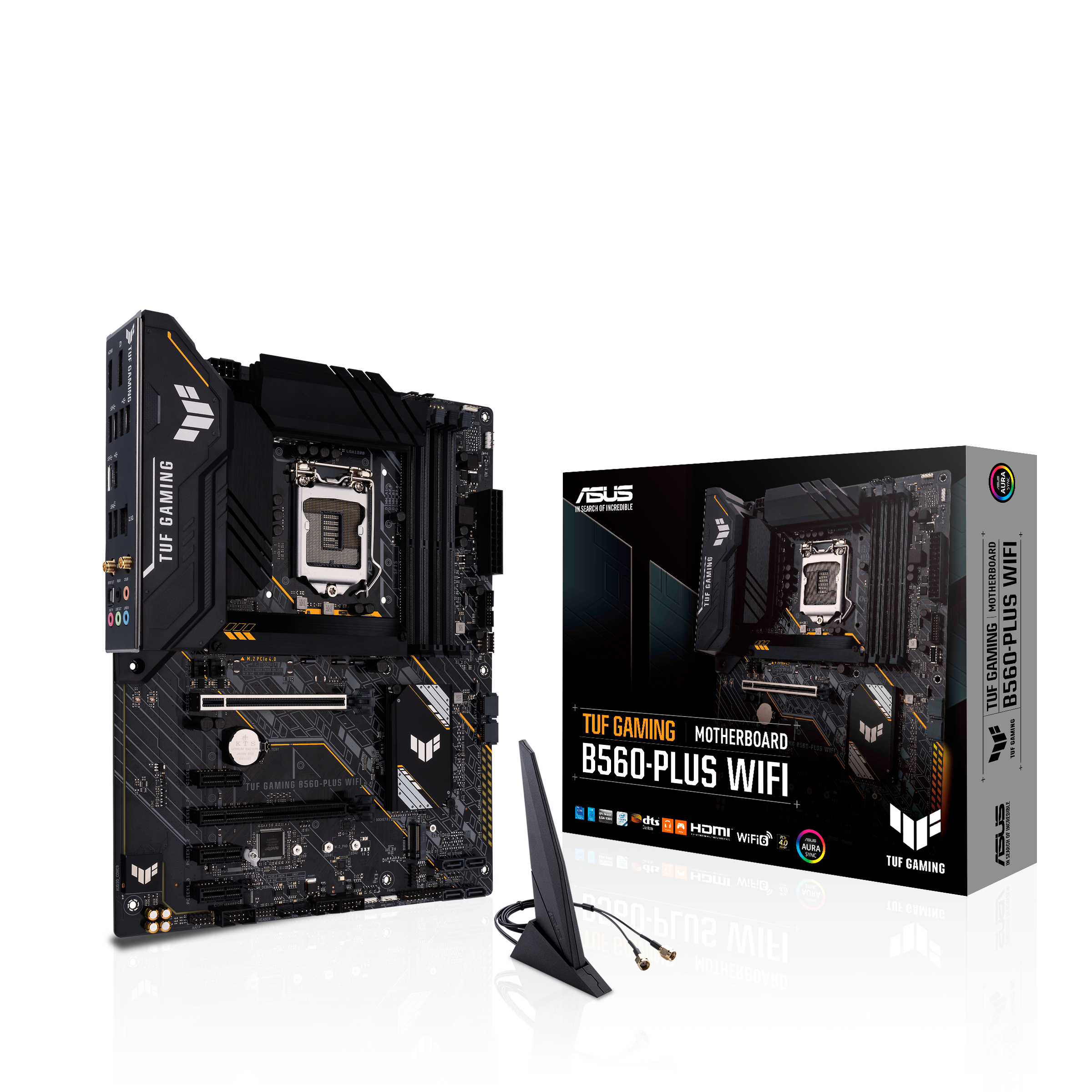 ASUS TUF GAMING B560-PLUS WIFI Mainboard Schwarz