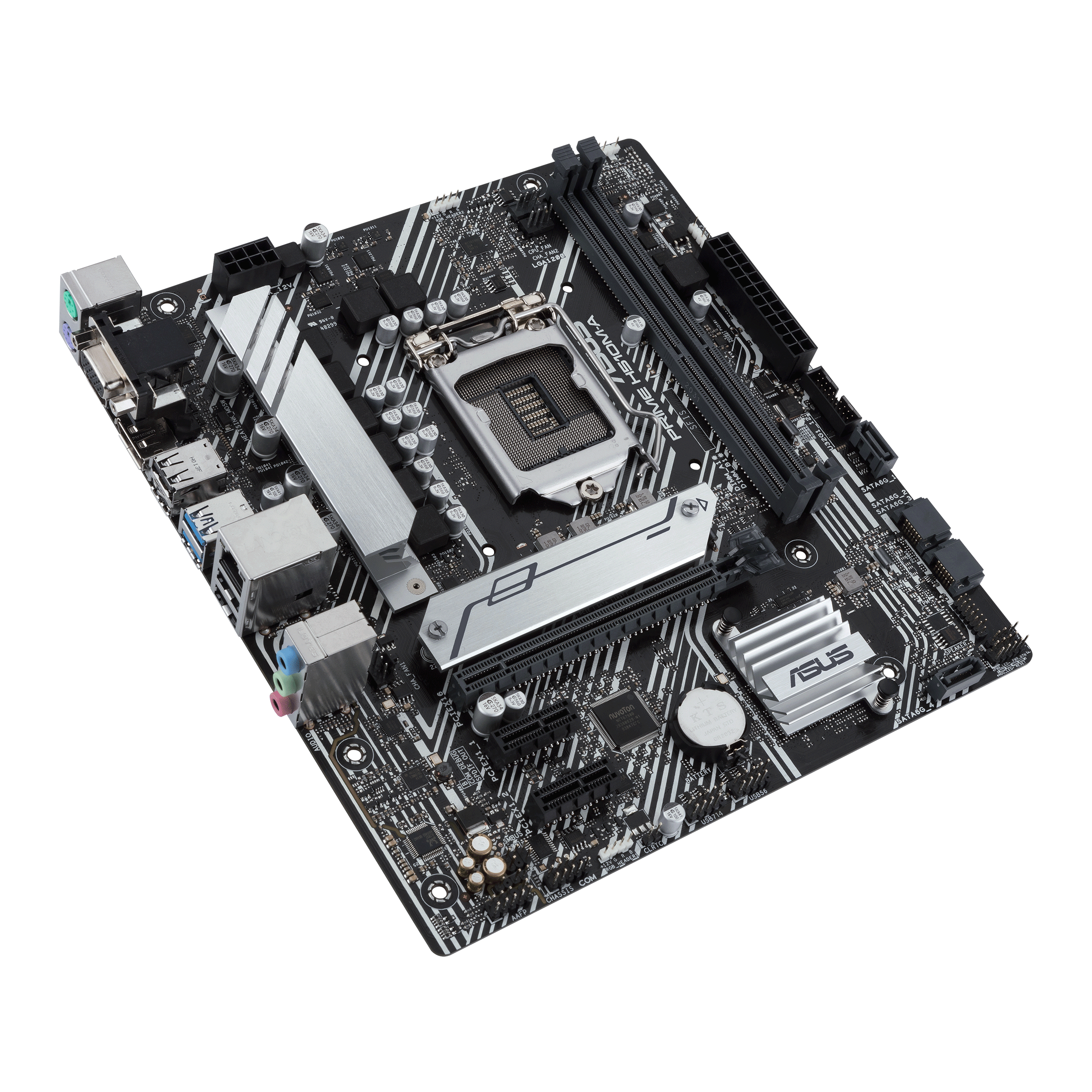 ASUS PRIME H510M-A Mainboard Schwarz