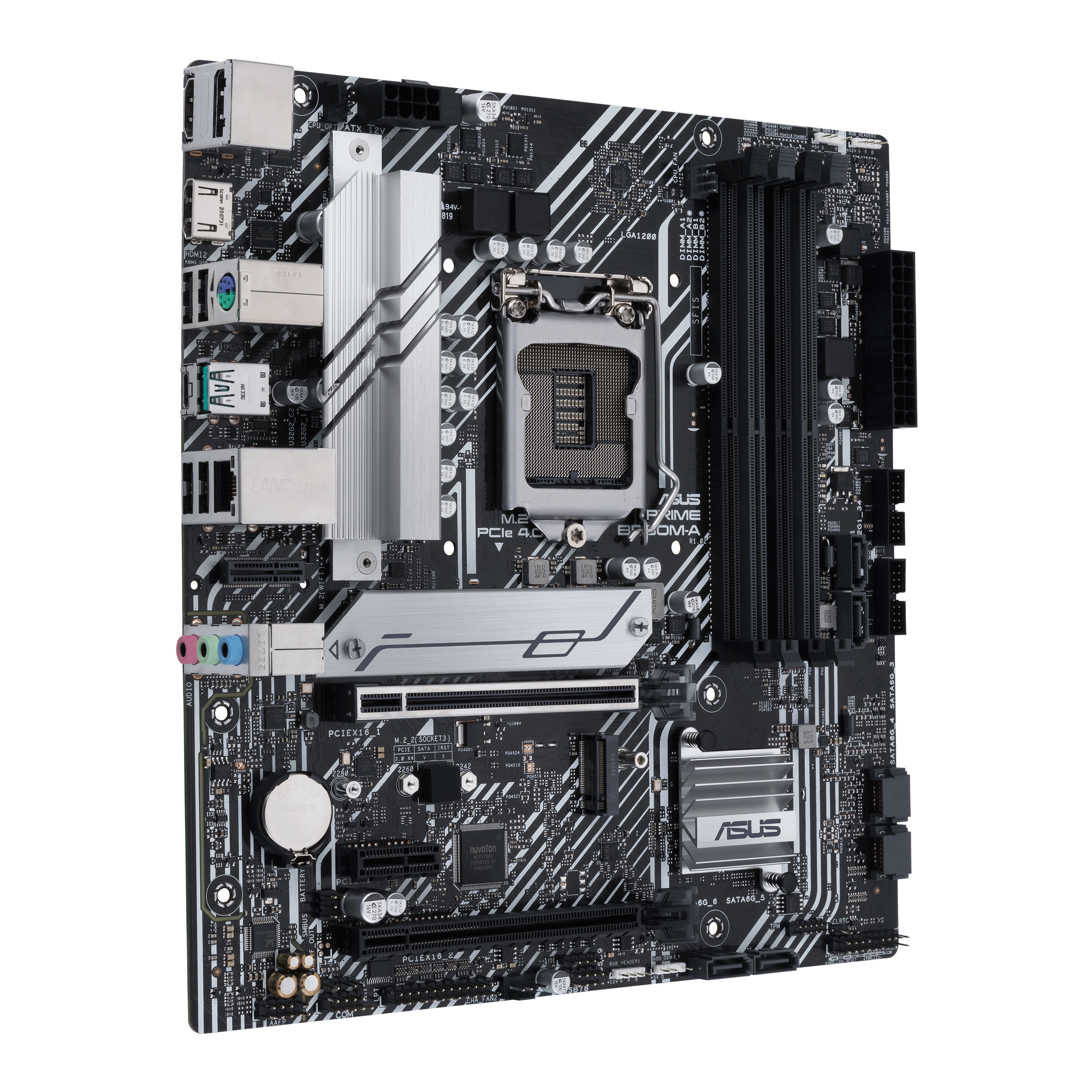 ASUS PRIME B560M-A Mainboard Schwarz