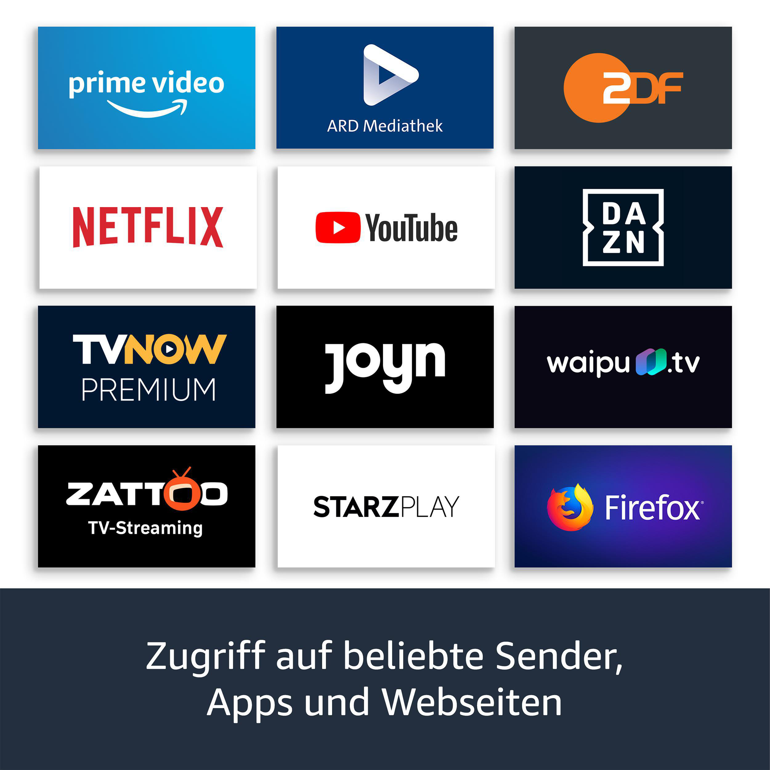 AMAZON Fire TV Cube 4K Ultra-HD mit Alexa Streaming-Mediaplayer 16 GB, Schwarz