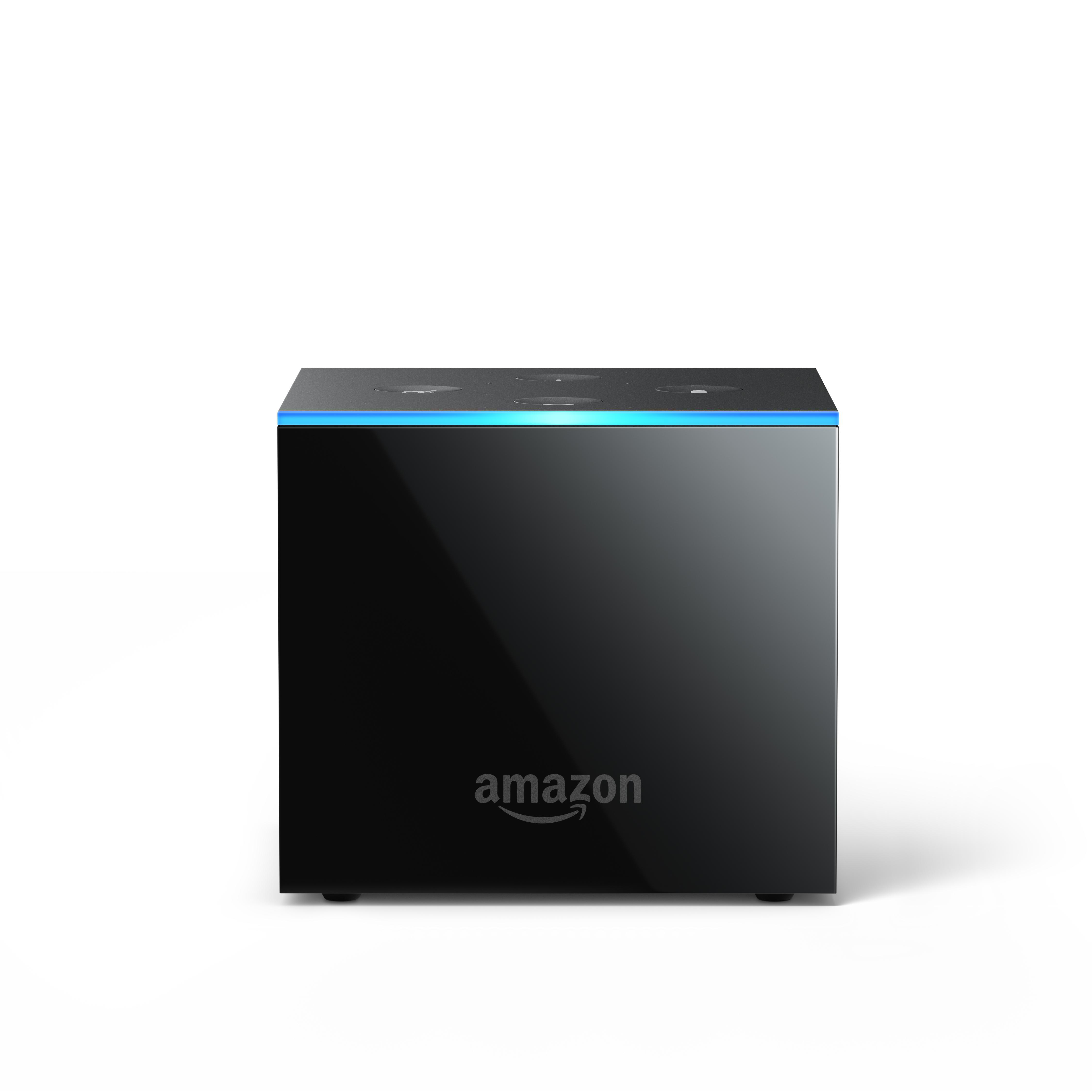 AMAZON Fire TV Cube 4K Ultra-HD mit Alexa Streaming-Mediaplayer 16 GB, Schwarz
