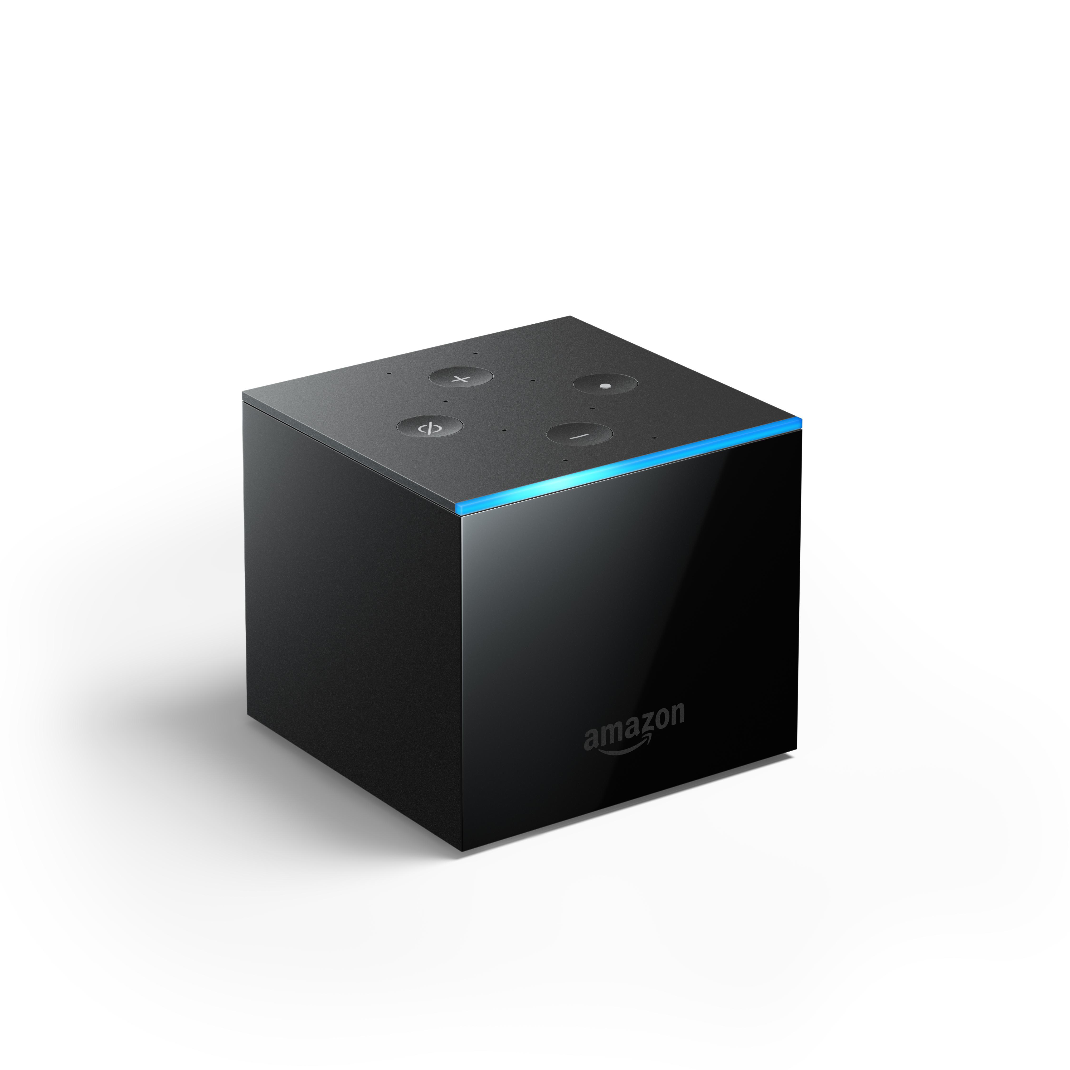 AMAZON Fire TV Cube 4K Ultra-HD mit Alexa Streaming-Mediaplayer 16 GB, Schwarz