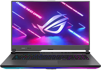 ASUS G713QR-HG139T, Gaming Notebook mit 17,3 Zoll Display, AMD Ryzen™ 9 Prozessor, 32 GB RAM, 1 TB SSD, NVIDIA GeForce RTX 3070, Eclipse Gray