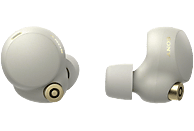 SONY WF-1000XM4, Earbuds, Ladeetui, In-ear Kopfhörer Bluetooth Silber