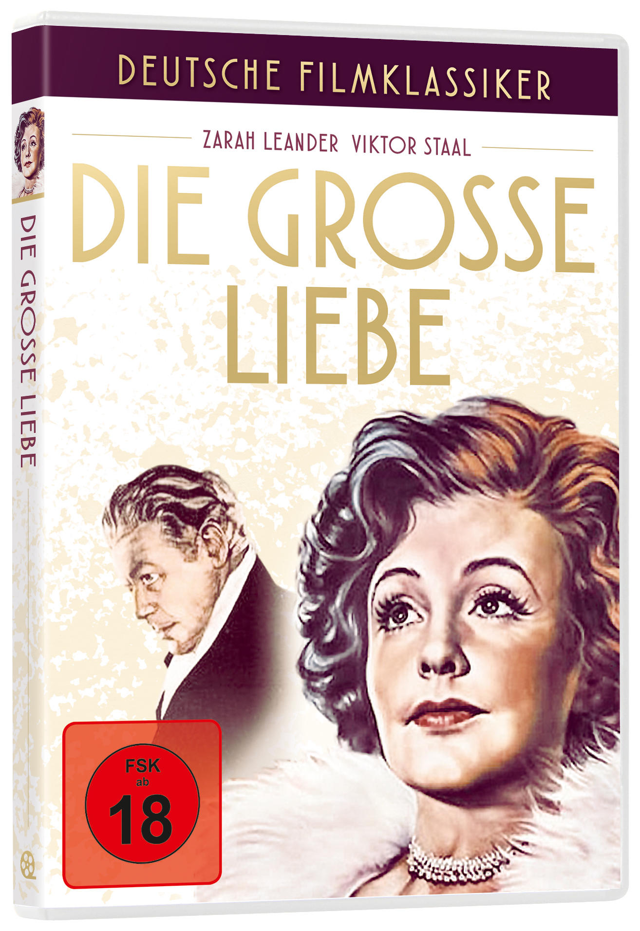 DVD-Hülle eines deutschen Films mit einer Frau und einem Mann, mit Text auf Deutsch.