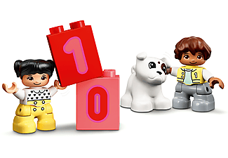 LEGO 10954 Zahlenzug – Zählen lernen Bausteine, Mehrfarbig