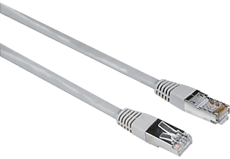 HAMA 200915 - Netzwerkkabel, 1.5 m, Cat-5e, 1 Gbit/s, Grau
