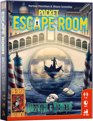 Pocket Escape Room: Diefstal in Venetië - Casse tête