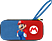 PDP Nintendo Switch Deluxe Travel Case - Mario Edition - Reiseetui (Mehrfarbig)