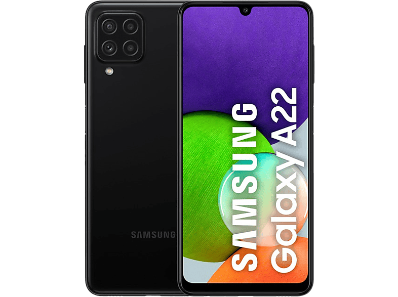 REACONDICIONADO Móvil - Samsung Galaxy A22 5G, Negro, 64 GB RAM, 6.6" FHD+, MT6739, 5000 mAh, Android | MediaMarkt