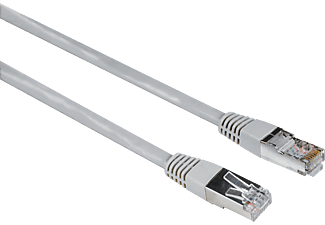 HAMA 200920 - Câbles de réseau, 20 m, Cat-5e, 1 Gbit/s, Gris