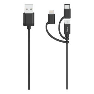 HAMA 00200617 - Câble micro-USB (Noir)