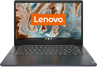MediaMarkt LENOVO IdeaPad Slim Chrome 3 14-4GB 64GB Blauw aanbieding
