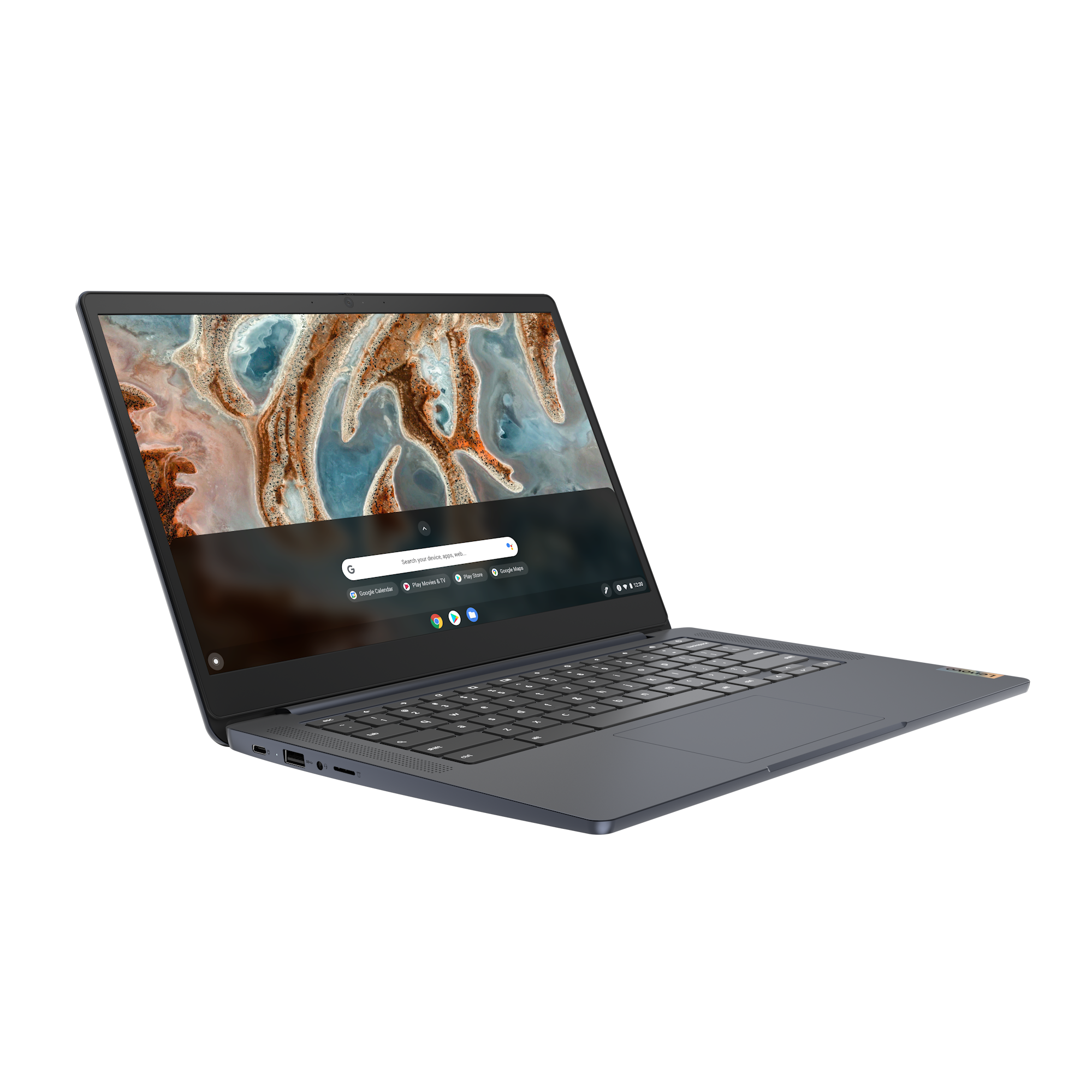 LENOVO IdeaPad Slim Chrome 3 14-4GB 64GB Blauw