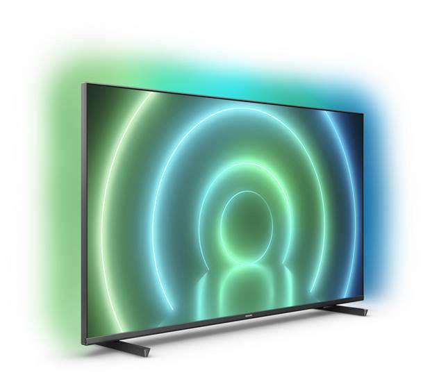 PHILIPS 55PUS7906/12 LED TV (Flat, 55 Zoll / 139 cm, UHD 4K, SMART TV, Ambilight, Android TV™ 10 (Q))