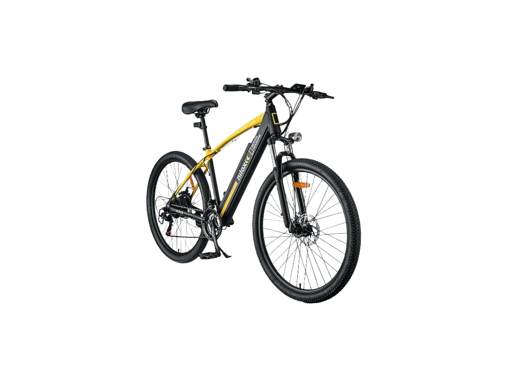 Nilox X6 National geographic bicicleta unisex adulto negro y amarillo m 25kmh 250w autonomía 60km vel. shimano