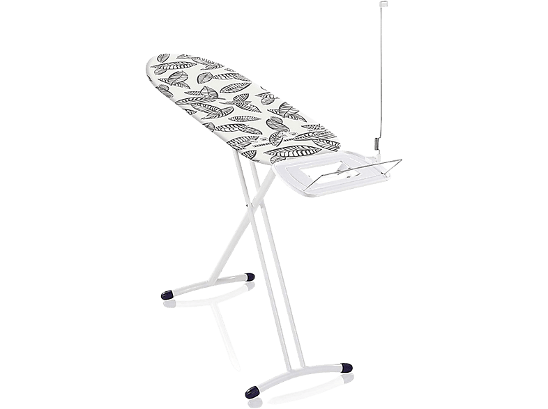 Leifheit Air Board Express M Solid, 120 x 38 cm, Altura regulable, Blanco