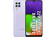 Móvil - Samsung Galaxy A22 LTE, Violeta, 128 GB, 4 GB, 6.4" HD+, MediaTek MT6769V, 5000 mAh, Quad Cam, Android 11