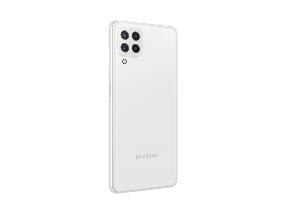 Samsung Galaxy A22 LTE, Blanco, 128 GB, 4 GB, 6.4" HD+, MediaTek MT6769V, 5000 mAh, Quad Cam, Android 11