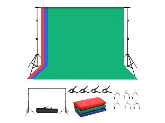 PULUZ PKT5205 Green Screen Studio - Hintergrund-Kit (Mehrfarbig)