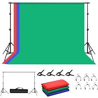 PULUZ PKT5205 Green Screen Studio - Sfondo-Kit (Multicolore)