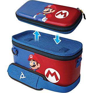 PDP Nintendo Switch Pull-N-Go Case - Mario Edition - Tragetasche (2 in 1) (Mehrfarbig)