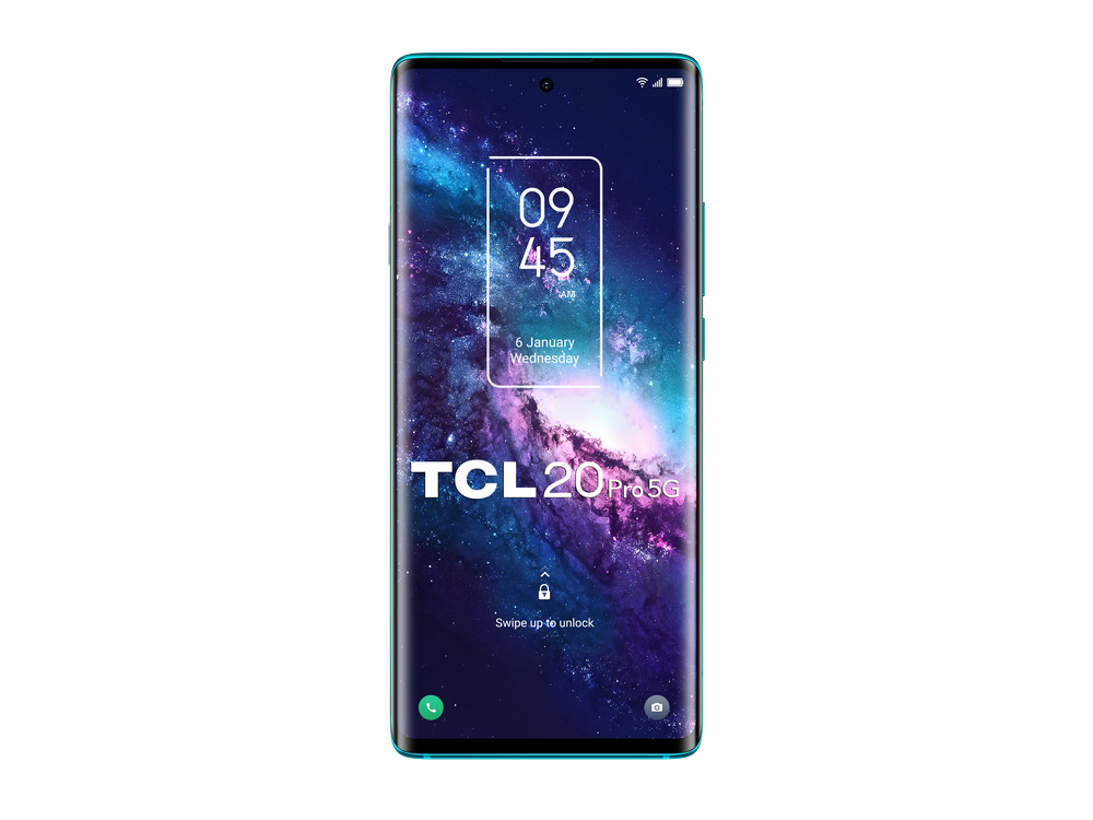 Móvil - TCL 20 Pro 5G, Azul, 256 GB, 6 GB RAM, 6.67" FHD+ AMOLED Curva, Snapdragon™ 750G, 4500 mAh, Android 11