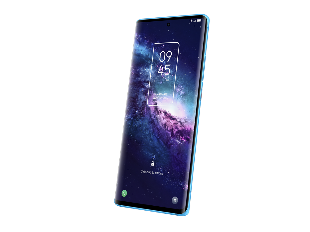 Móvil - TCL 20 Pro 5G, Azul, 256 GB, 6 GB RAM, 6.67" FHD+ AMOLED Curva, Snapdragon™ 750G, 4500 mAh, Android 11