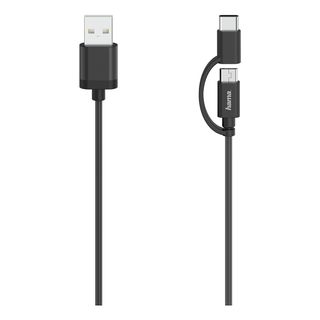 HAMA 00200616 - Cable USB (Noir)