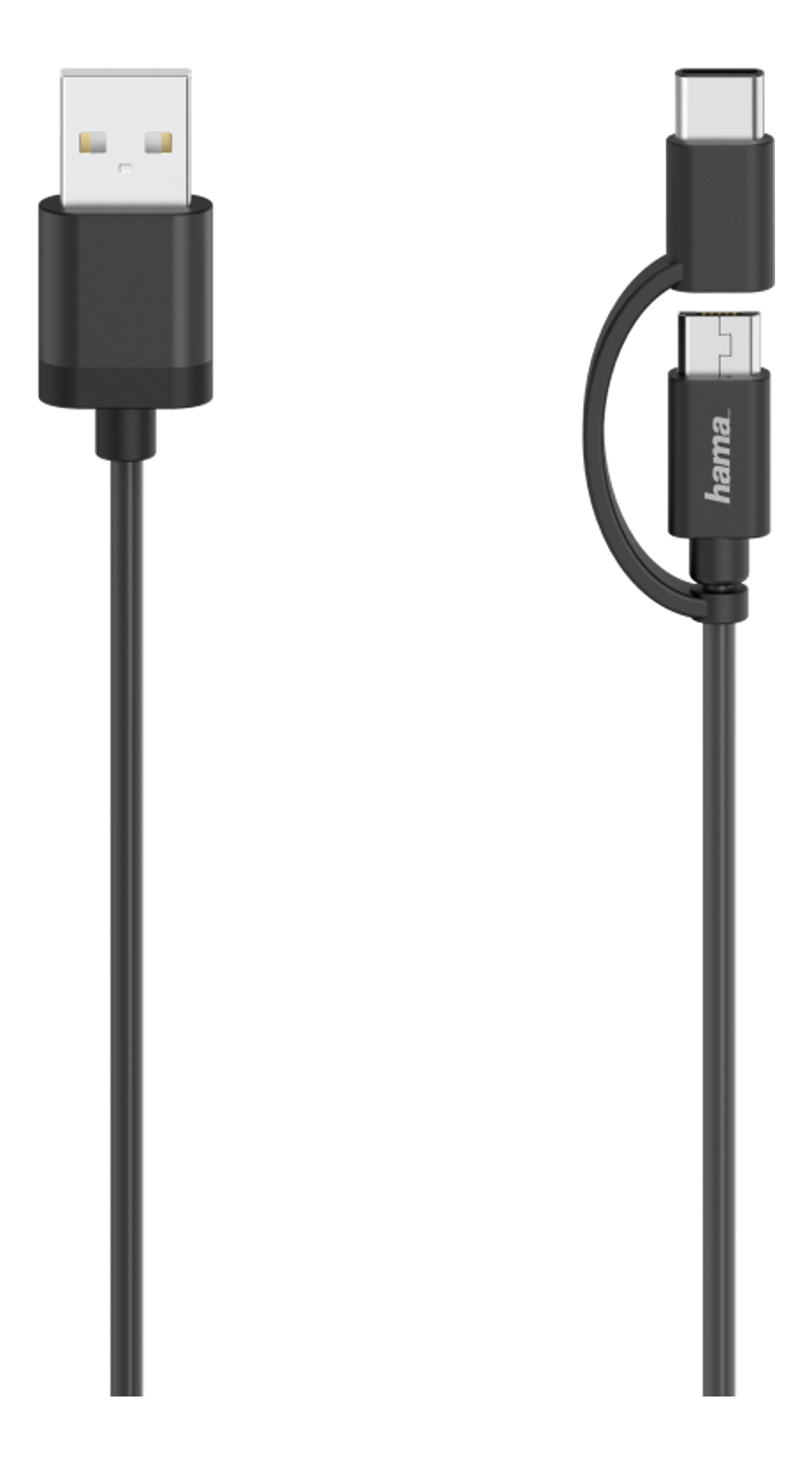 HAMA 00200616 - USB-Kabel (Schwarz)